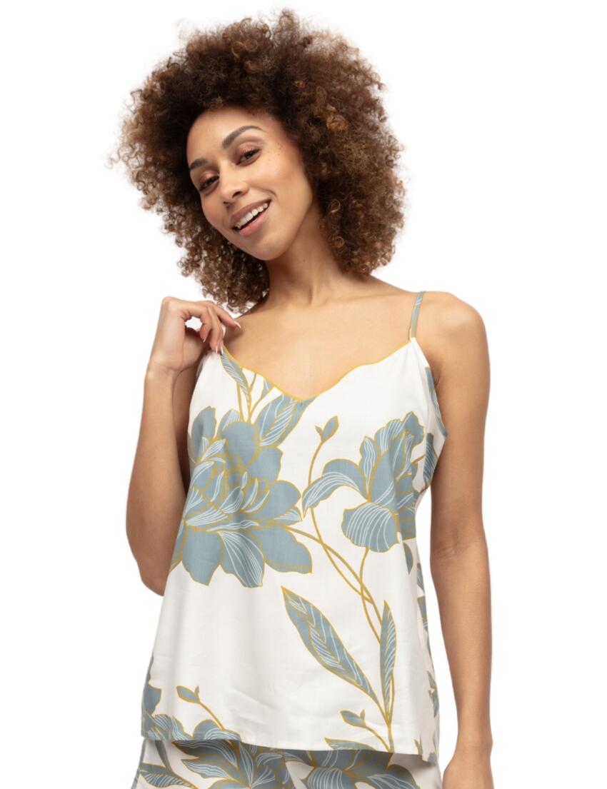 Cyberjammies Piper Floral Print Cami White Mix