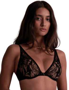 Aubade Coeur A Corps Triangle Bra Noir 