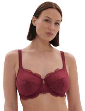 Simone Perele Karma Full Cup Bra Spinel Red