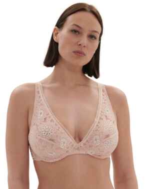 Simone Perele Festive Underwired Triangle Bra Ballet Pink