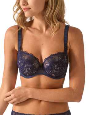 Empreinte Agathe Low-Necked Bra Cobalt 