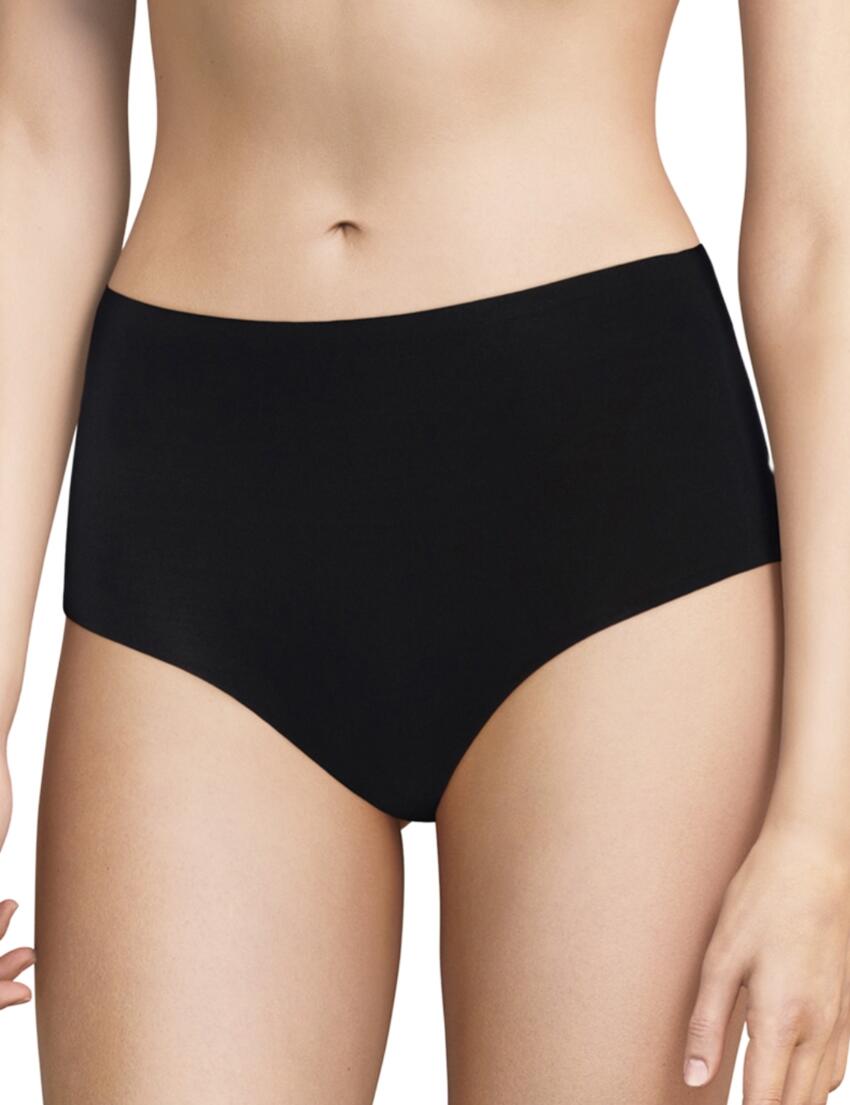 Chantelle Soft Stretch 3 Pack High Waist Brief Black