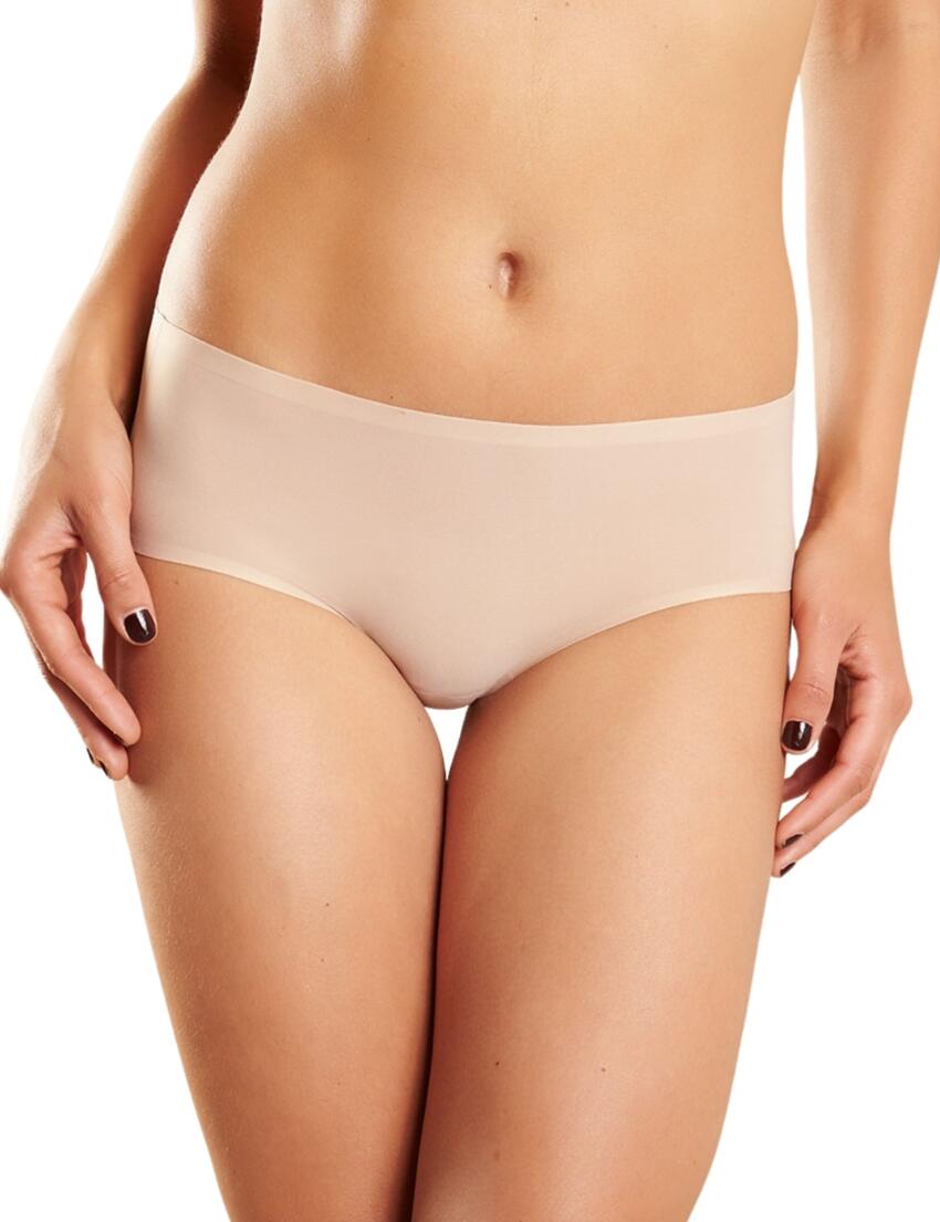 Chantelle Soft Stretch 3 Pack Shorty Brief Nude