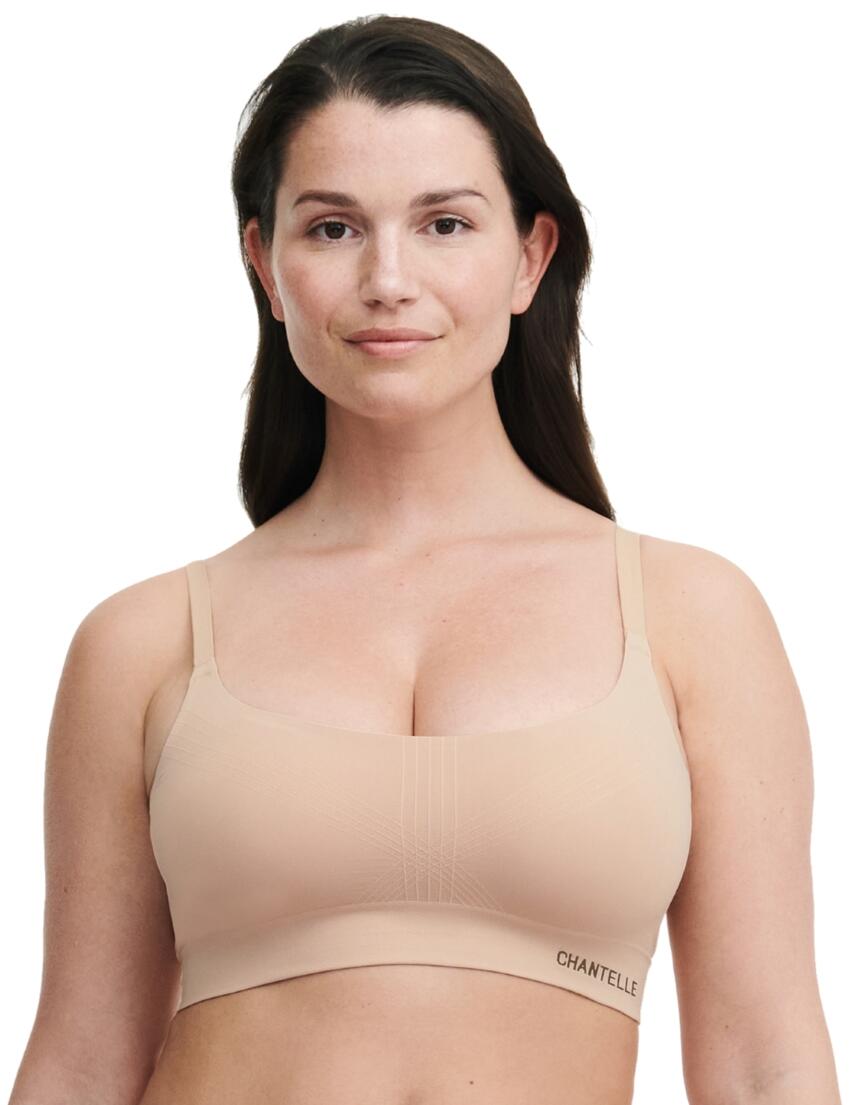 Chantelle Smooth Comfort Wireless Support Bra Clay Nude