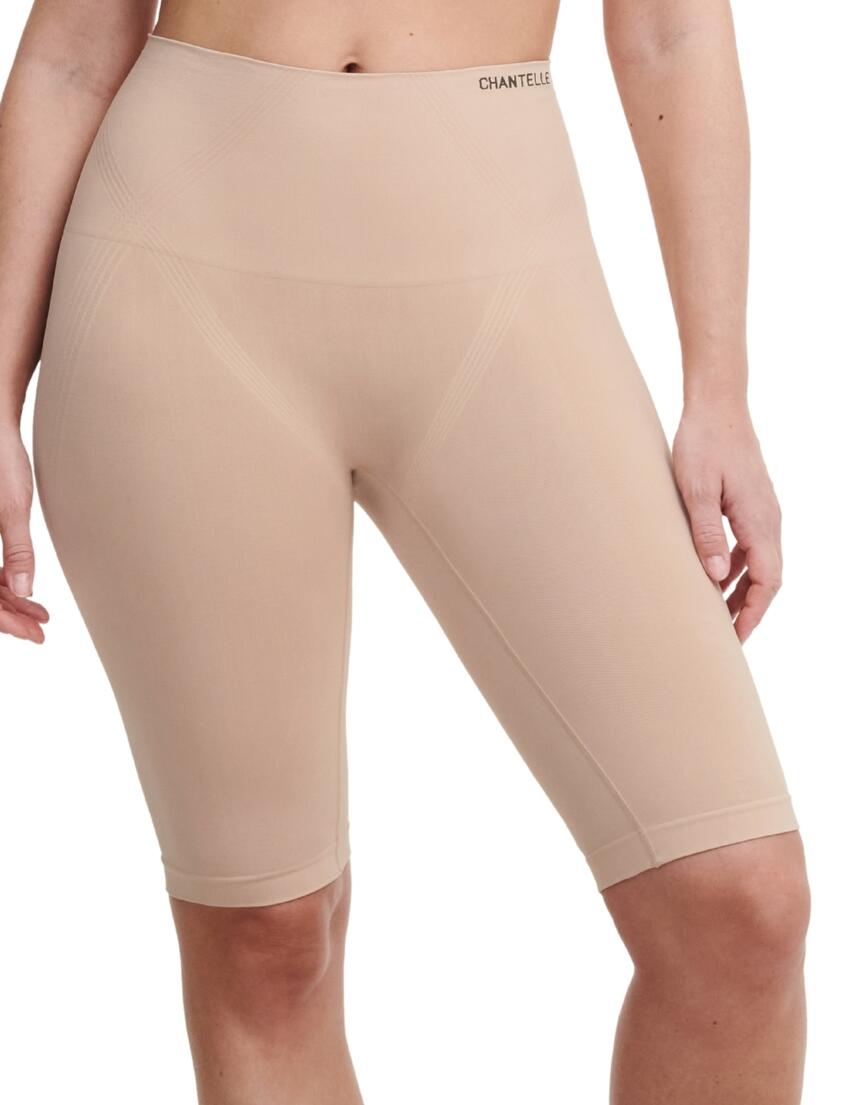 Chantelle Smooth Comfort Shapewear Long Shorts Clay Nude