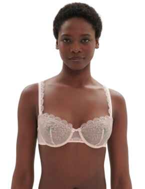 Simone Perele Singuliere Half Cup Bra Petal Powder