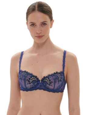 Simone Perele Wish Half Cup Bra Electric Blue