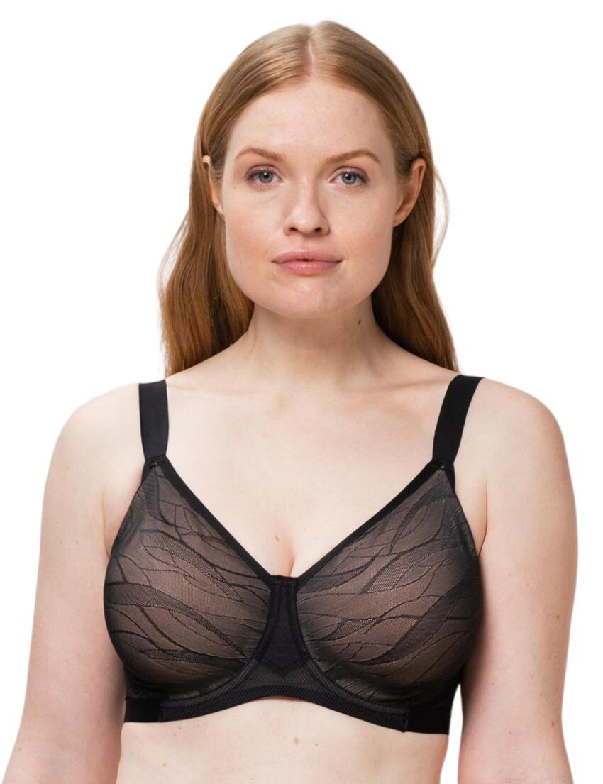Triumph Airy Sensation W01 Minimiser Bra Black