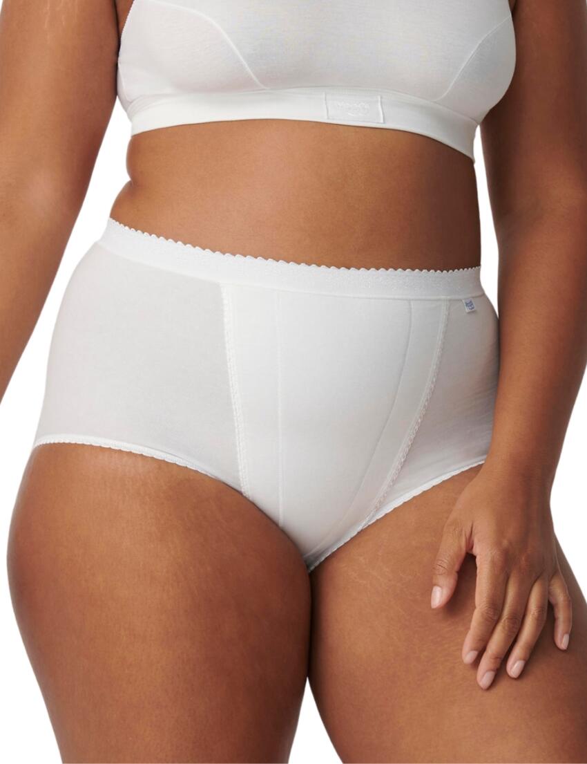 Sloggi Control Maxi Brief White