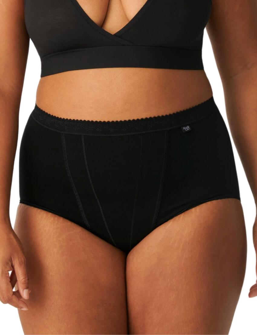 Sloggi Control Maxi Brief Black