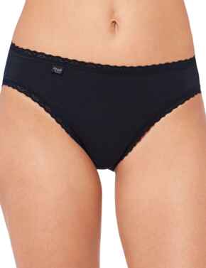 Sloggi 24/7 Cotton Lace Tai Brief Black
