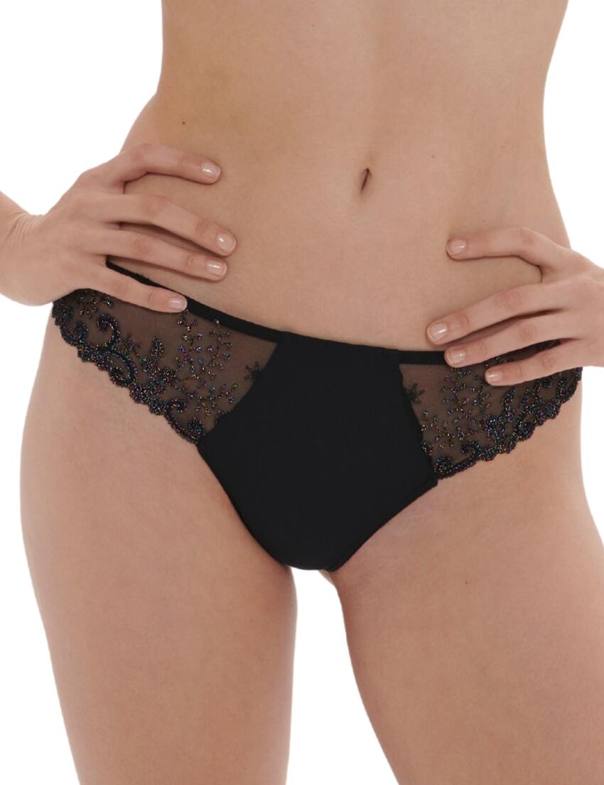 Simone Perele Delice Thong Gem Black
