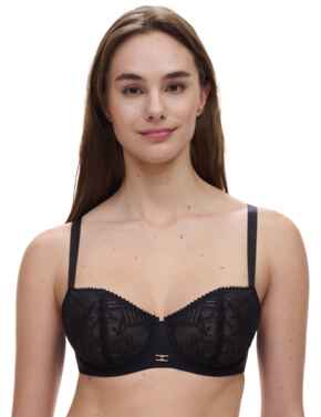Chantelle Origins Half Cup Bra Black