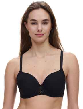 Chantelle Origins Sweetheart T-Shirt Bra Black