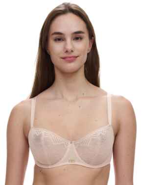 Chantelle Origins Half Cup Bra Golden Beige