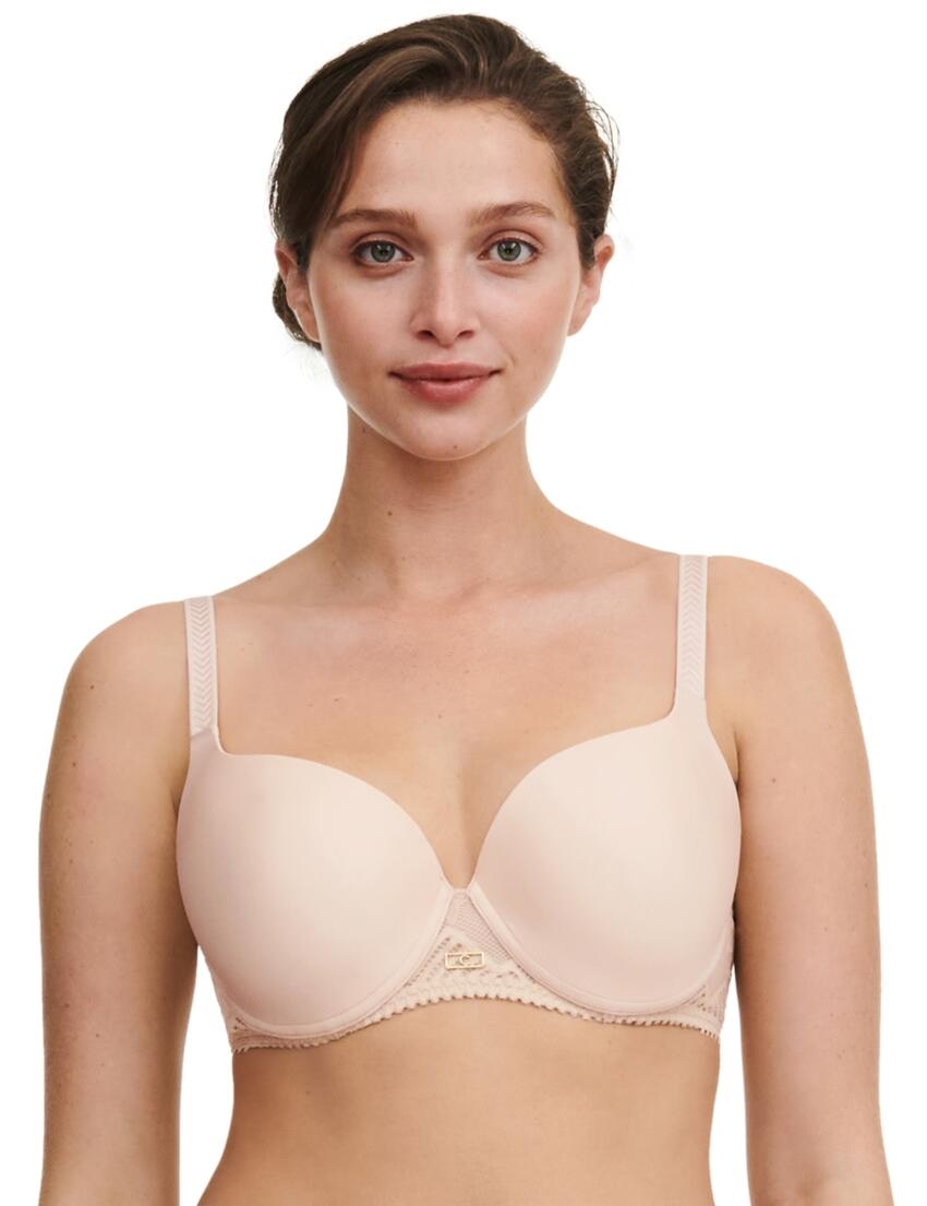 Chantelle Origins Sweetheart T-Shirt Bra Golden Beige