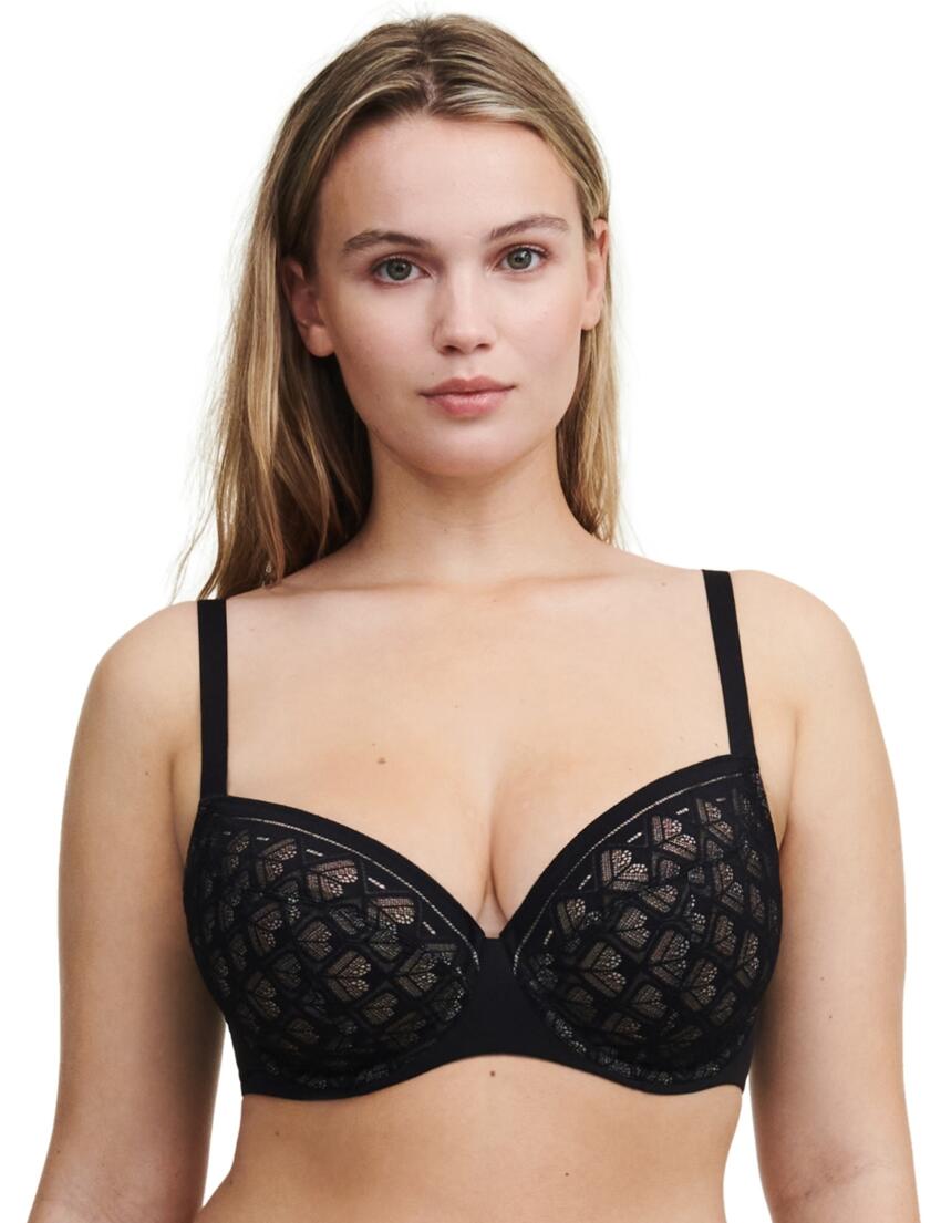 Chantelle Ace Full Cup Bra Black