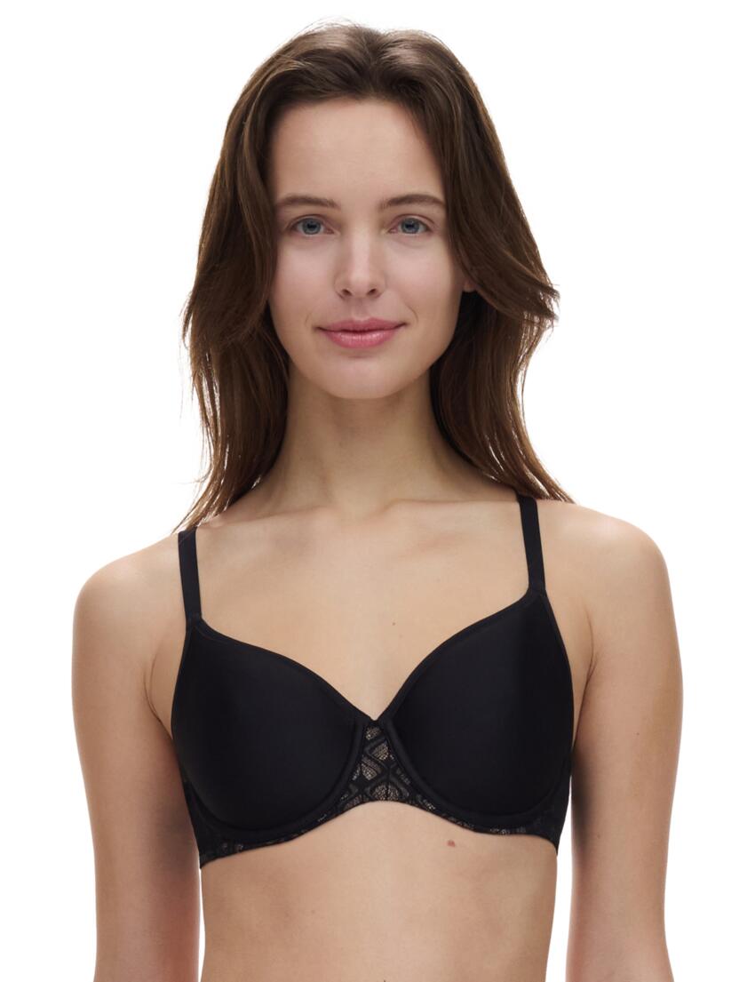 Chantelle Ace Padded Spacer Bra Black