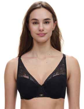 Chantelle Origins Plunge Spacer Bra Black