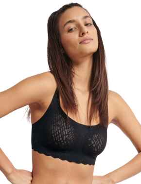 Sloggi Zero Feel Bliss Bralette Top Black