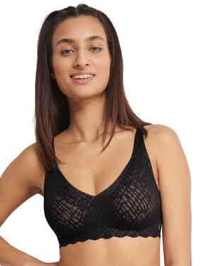 Sloggi Zero Feel Bliss Soft Bra Black