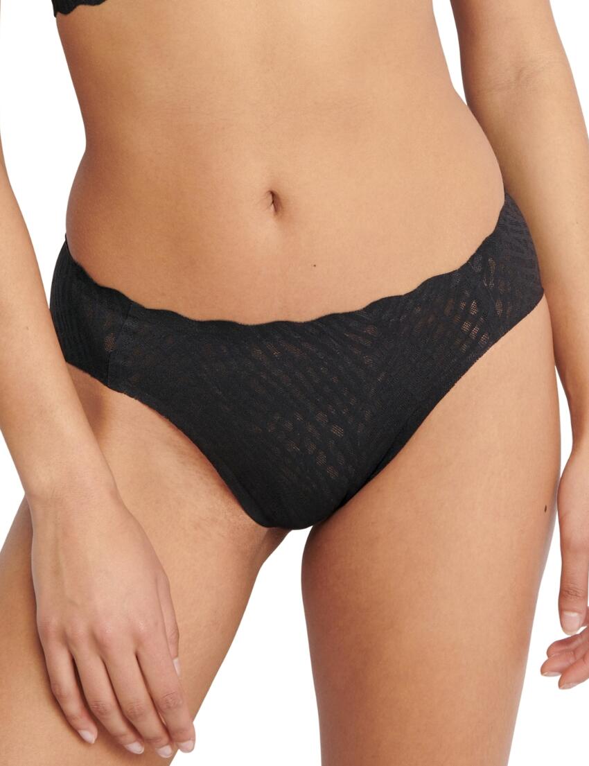 Sloggi Zero Feel Bliss High Leg Brief Black