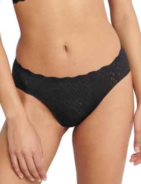 Sloggi Zero Feel Bliss High Leg Brief Black