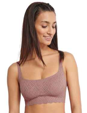 Sloggi Zero Feel Bliss Bralette Top Cacao 