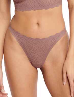 Sloggi Zero Feel Bliss Thong Cacao