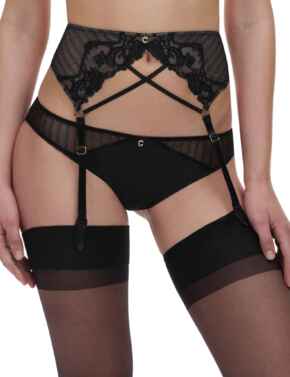 Chantelle Cabaret Suspender Belt Black