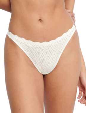 Sloggi Zero Feel Bliss Thong Silk White 
