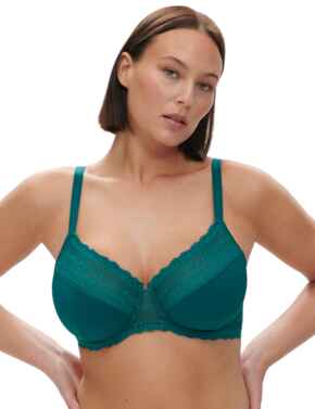 Simone Perele Destinee Full Cup Support Bra Pavo Blue