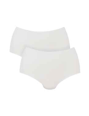 Anita Essential High Waist Briefs 2 Pack White