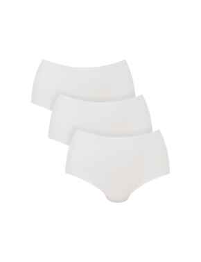 Anita Essential High Waist Briefs 3 Pack White