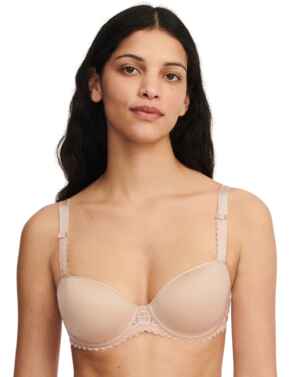 Chantelle Every Curve Memory Foam Demi Bra Golden Beige