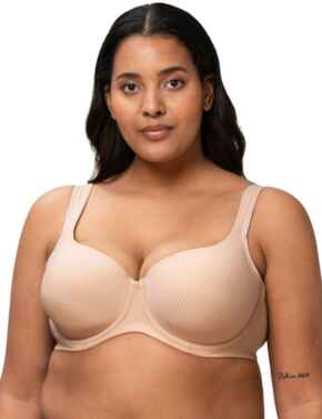 Triumph Modern Soft + Cotton Wired Padded Neutral Beige