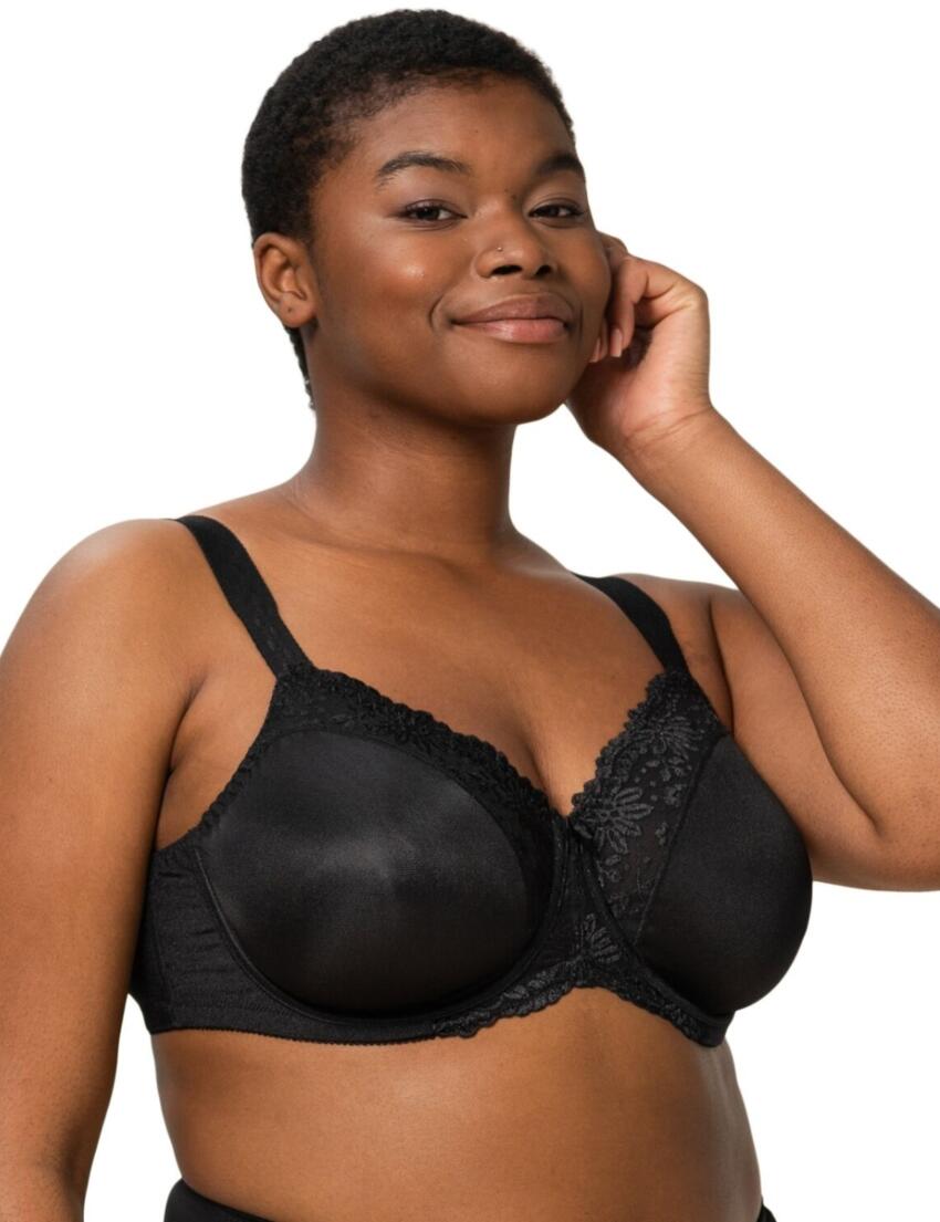  Triumph Ladyform Soft Minimiser Bra Black