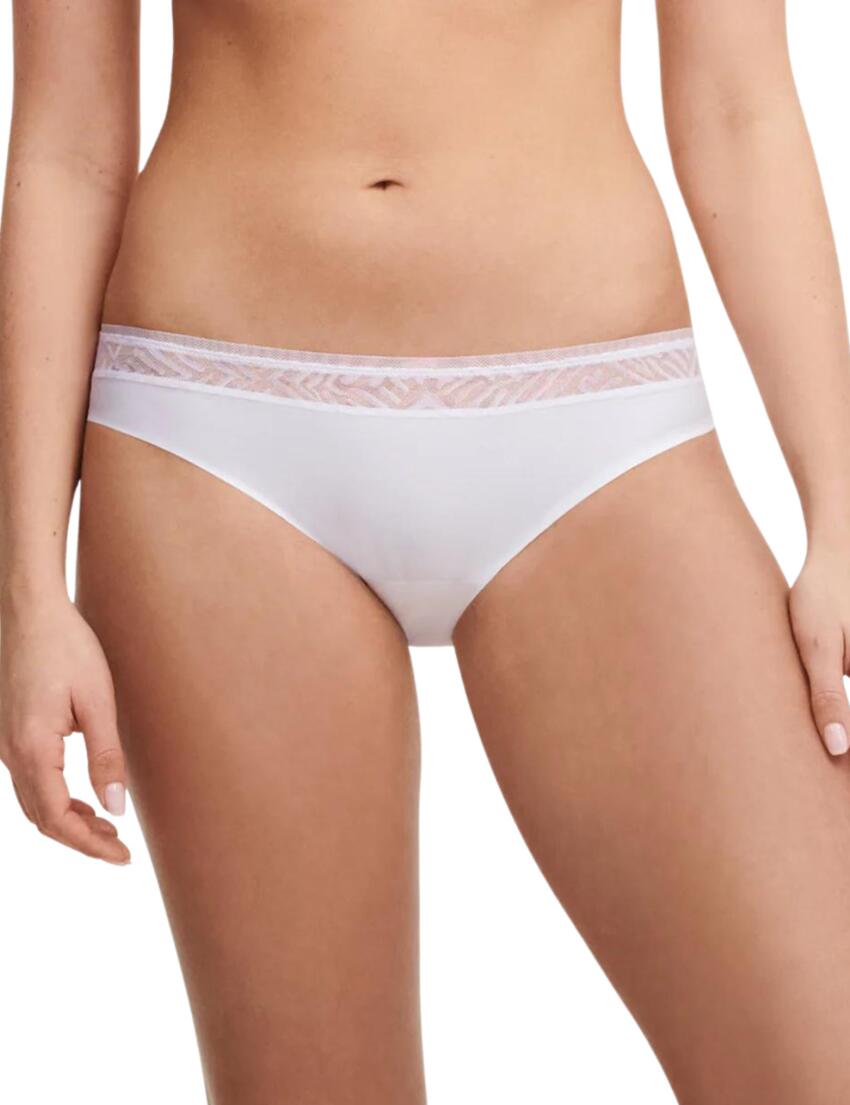 Chantelle Graphic Allure Evolutive Brief White