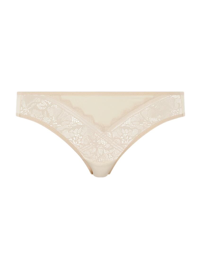 Chantelle Floral Touch Brief Golden Beige