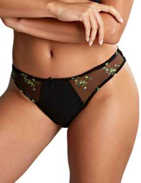 Panache Meadow Brazilian Brief Black 