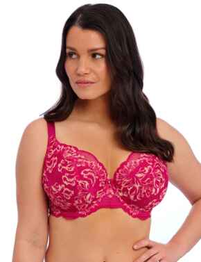 Fantasie Emmaline Padded Plunge Bra Cerise