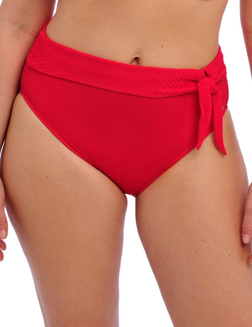 Fantasie Ottawa High Waist Bikini Brief Radiant Red