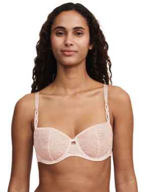 Chantelle Mystic Dream Half Cup Bra Taffeta Pink