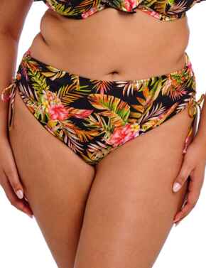 Elomi Tiger Valley Adjustable Bikini Brief Black