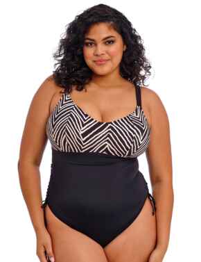 Elomi Fiji Falls Non-Wired Swimsuit Black