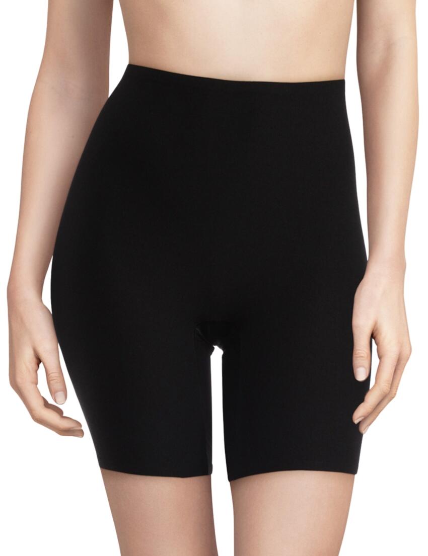 Chantelle Soft Stretch Mid-Thigh Shorts Black