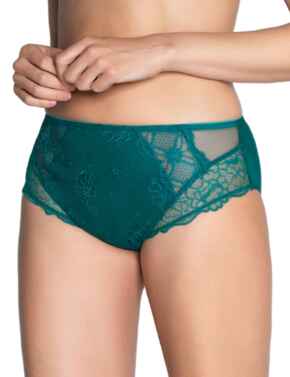 Lise Charmel Sublime En Dentelle High Waisted Brief Vert Princesse