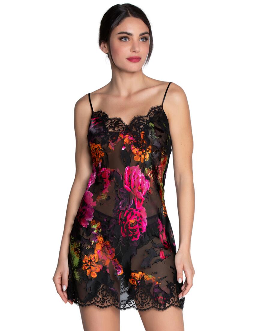 Lise Charmel Floraison Passion Night Dress Safran Rose