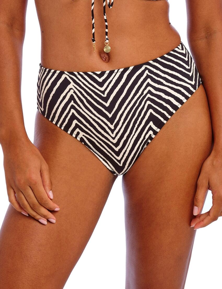 Freya Fiji Falls High Waist Bikini Brief Black
