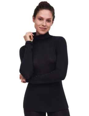Chantelle Thermo Comfort Turtle Neck T-Shirt Black